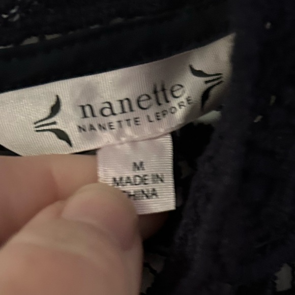 Dark navy top nwt medium - Picture 7 of 8